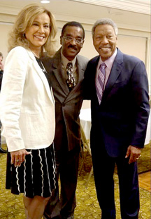 DJ Spider Harrison & Marilyn McCoo-Davis and Billie Davis Jr.